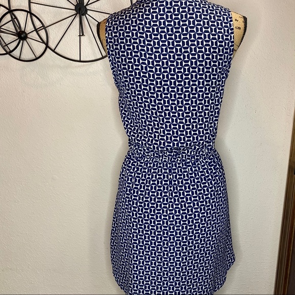 J for Justify Blue and White Dress - Picture 2 of 9